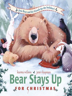 cover image of Bear Stays Up for Christmas